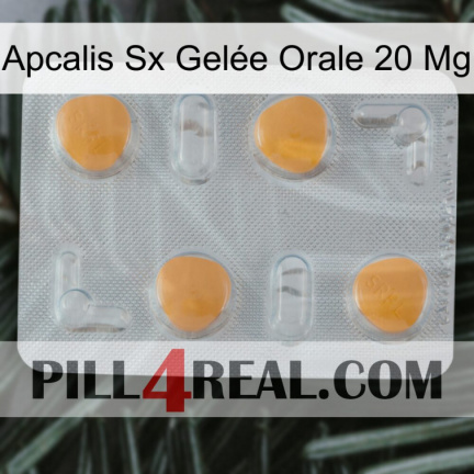 Apcalis Sx Gelée Orale 20 Mg 24